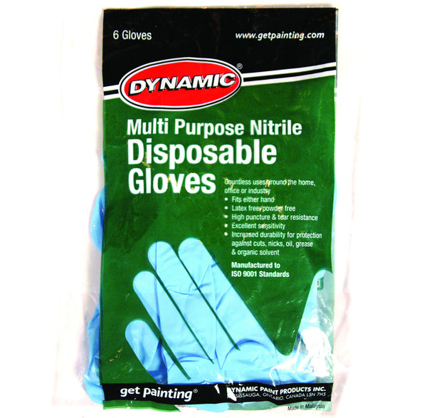 Nitrile Gloves-6 pack